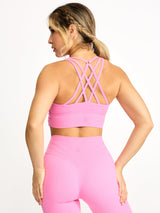 Thumbnail 4 of Revolution Candy Sports Bra - Bunny Pink, 4 of 5
