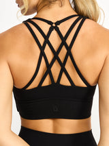 Thumbnail 2 of Revolution Candy Sports Bra - Onyx Black, 2 of 5