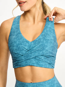 Revolution Candy Sports Bra - Nile Hustle Print