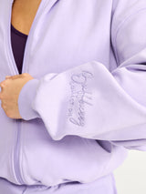 Thumbnail 2 of Full Zip Cloud Hoodie - Frosted Purple, 2 of 5