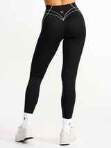 Thumbnail 2 of Everyday Airbrush Pocket Legging - Black Multi, 2 of 6
