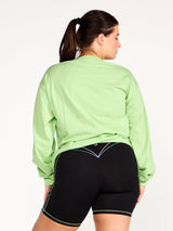 Thumbnail 3 of Social Long Sleeve Tee - Lima Bean, 3 of 5