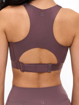 Thumbnail 4 of Wicked Sports Bra - Mocha Berry, 4 of 7