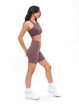 Thumbnail 3 of Wicked Sports Bra - Mocha Berry, 3 of 7