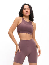 Thumbnail 2 of Wicked Sports Bra - Mocha Berry, 2 of 7