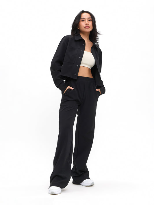 Snap Side Pant - Onyx Black