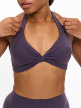 Thumbnail 1 of Poshknit Twist Halter - Purple Shadow, 1 of 5