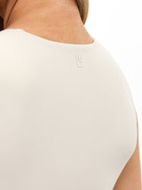 Thumbnail 4 of Butter Square Neck Crop - Bone, 4 of 4