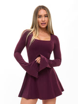 Thumbnail 3 of Poshknit Hourglass Dress - Venom, 3 of 6