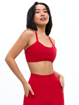 Thumbnail 3 of Empire Sports Bra - Lipstick Red, 3 of 5
