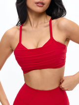 Thumbnail 1 of Empire Sports Bra - Lipstick Red, 1 of 5