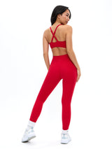 Thumbnail 4 of Empire Sports Bra - Lipstick Red, 4 of 5