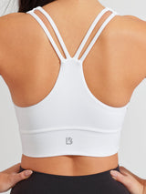 Thumbnail 6 of Bloom Sports Bra - White, 6 of 7