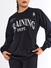 Training Long Sleeve Tee - Onyx Black