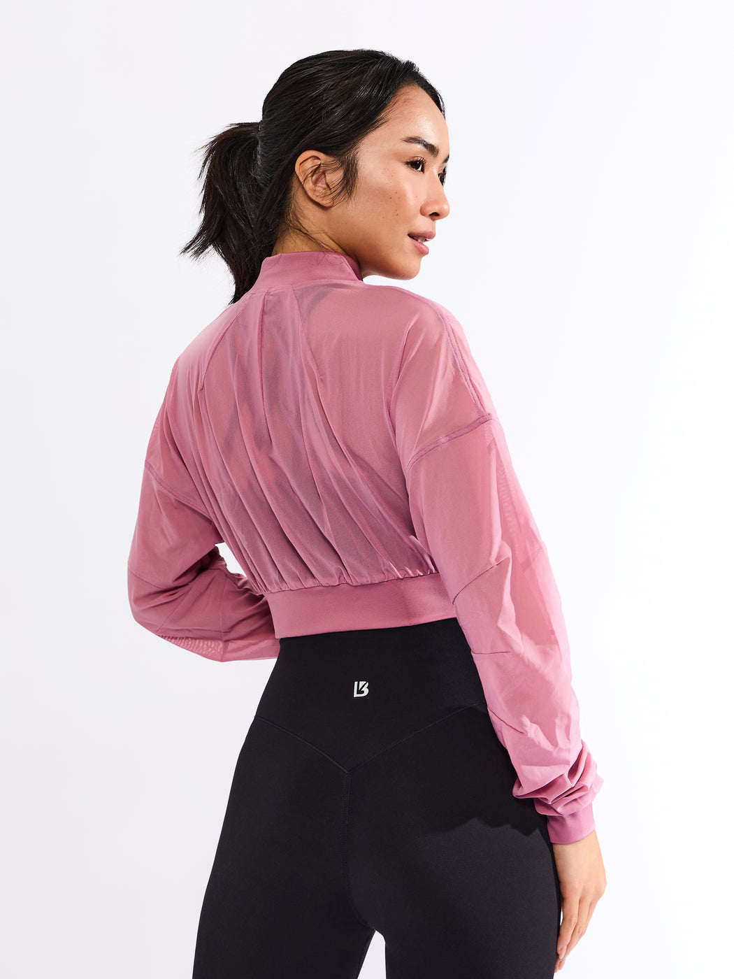Exposed Mesh Jacket - Bloom