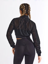 Thumbnail 5 of Exposed Mesh Jacket - Onyx Black, 5 of 5