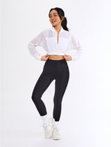 Thumbnail 4 of Exposed Mesh Jacket - White, 4 of 5