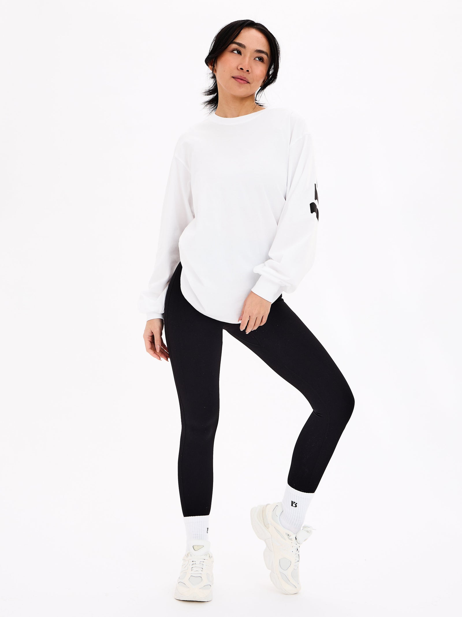 Break Long Sleeve Tee - White