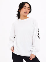 Thumbnail 3 of Break Long Sleeve Tee - White, 3 of 5