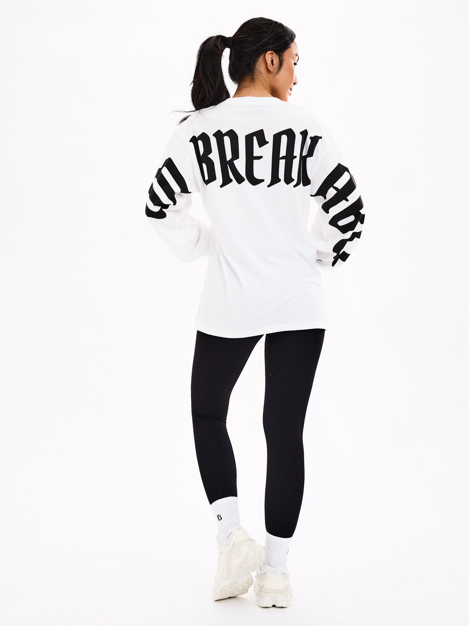 Break Long Sleeve Tee - White