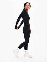 Thumbnail 4 of Halo Long Sleeve Hip Tee - Onyx Black, 4 of 7