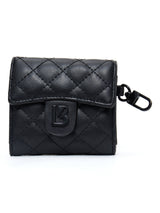 Thumbnail 3 of Quilted Wallet - Onyx Black, 3 of 7