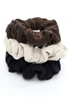 3 Pack Micro Nubre Scrunchie - Core Color