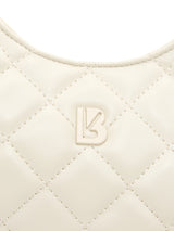 Thumbnail 5 of Quilted Crossbody Bag - Bone, 5 of 9