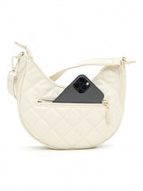 Thumbnail 7 of Quilted Crossbody Bag - Bone, 7 of 9