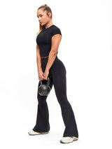 Thumbnail 2 of Halo Baby Tee - Onyx Black, 2 of 5