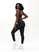 Thumbnail 2 of Form Reversible Seamless Sports Bra - Charcoal, 2 of 6