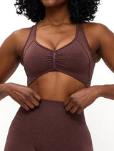 Thumbnail 4 of Form Reversible Seamless Sports Bra - Smoked Cherry, 4 of 6