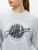 Thumbnail 2 of Build Long Sleeve Tee - Heather Grey, 2 of 3