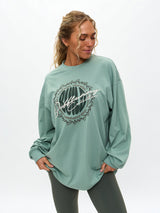 Thumbnail 1 of Build Long Sleeve Tee - Arctic Moss, 1 of 3