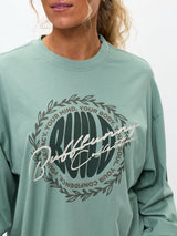 Thumbnail 3 of Build Long Sleeve Tee - Arctic Moss, 3 of 3
