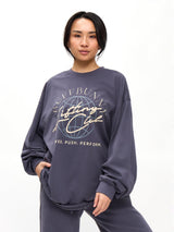 Thumbnail 4 of Lifting Club Long Sleeve Tee - Blue Steel, 4 of 7