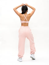 Thumbnail 7 of Plush Fleece Jogger - Strawberry Milk, 7 of 8
