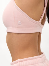 Thumbnail 7 of Plush Fleece Bralette - Strawberry Milk, 7 of 7