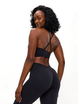 Thumbnail 3 of Poshknit Sports Bra - Onyx Black, 3 of 5