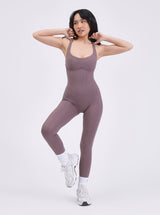Thumbnail 3 of Corset Bodysuit - Mocha Berry, 3 of 6