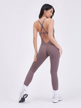 Thumbnail 1 of Corset Bodysuit - Mocha Berry, 1 of 6