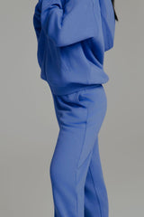 Thumbnail 3 of Threads Zip Hoodie - Azul, 3 of 4
