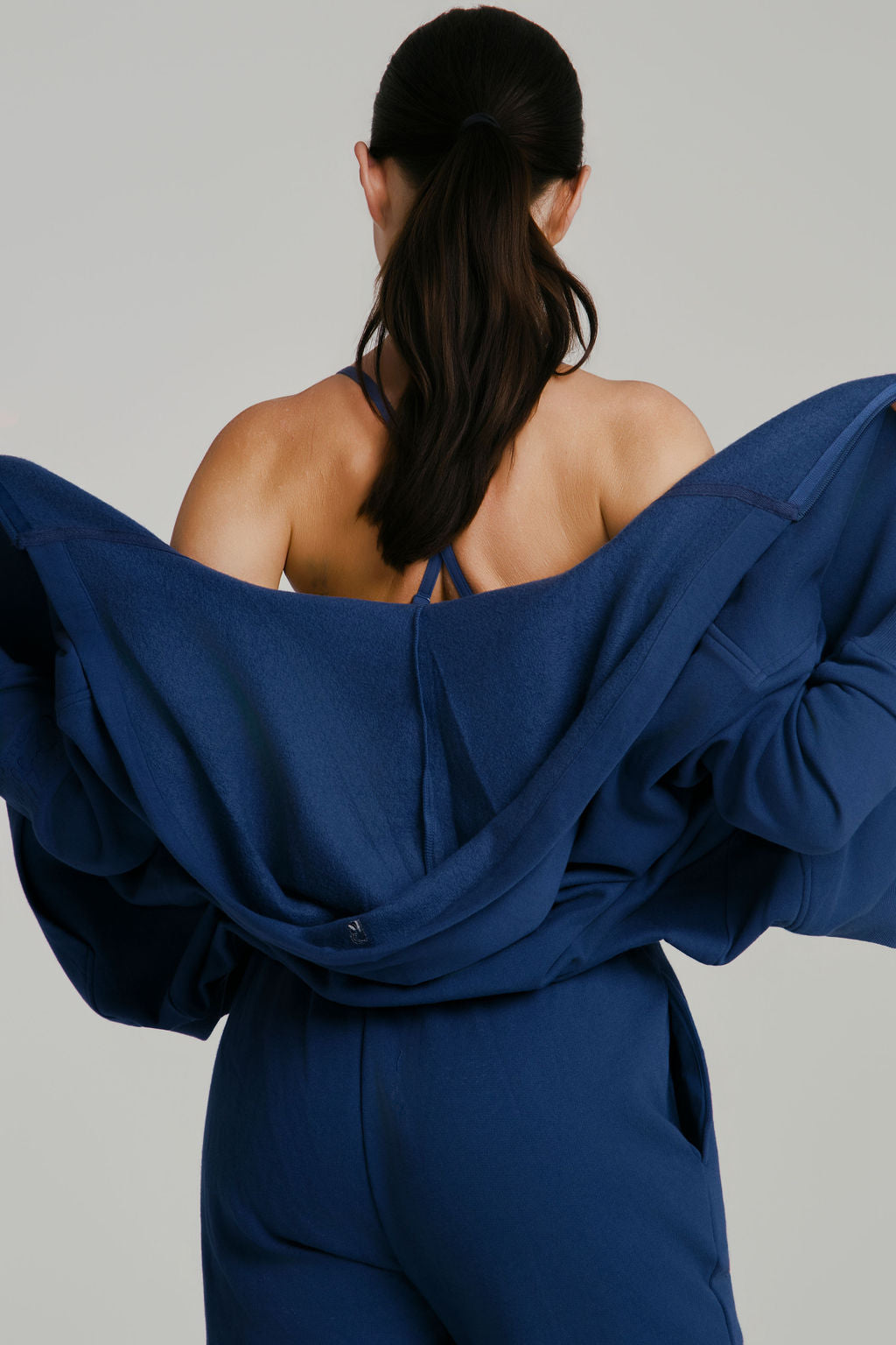 **PREORDER** Threads Zip Hoodie - Baked Blue