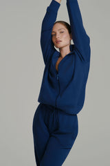 Thumbnail 3 of **PREORDER** Threads Zip Hoodie - Baked Blue, 3 of 6