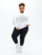 Thumbnail 2 of Lifting Club Long Sleeve Tee - White, 2 of 3