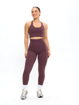 Thumbnail 3 of Rosa Sports Bra - Smoked Cherry, 3 of 7