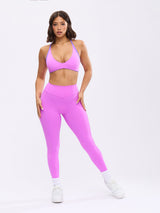 Thumbnail 7 of Girlfriend Reversible Sports Bra - Party Purple / Pop Rocks, 7 of 8