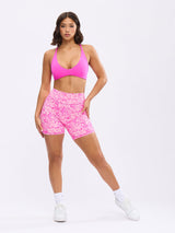 Thumbnail 5 of Girlfriend Reversible Sports Bra - Candy Crush / Pink Fashun Print, 5 of 8