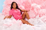 Thumbnail 4 of Pajama Shorts Set - Pink, 4 of 4