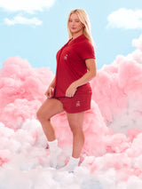 Thumbnail 5 of Pajama Shorts Set - Red, 5 of 5